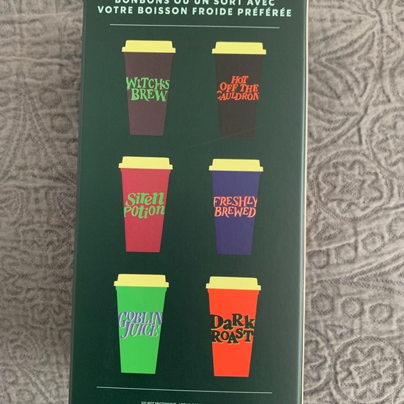 Halloween Starbucks hot cups